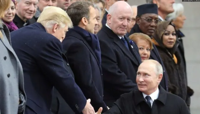 Путин и Трамп встретятся в Париже 11 ноября