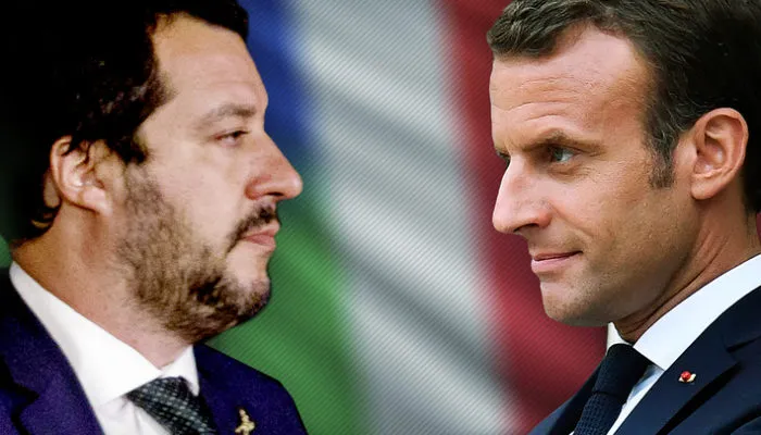 Конфликт между Италией и Францией. Хронология событий.