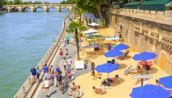 Парижские пляжи Paris Plages возвращаются с 18 июля по 30 августа