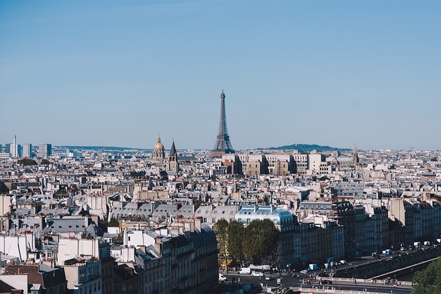 Paris architecture panorama